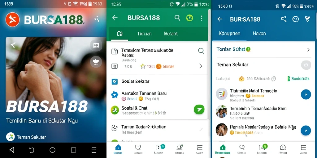 Antarmuka BURSA188 yang sederhana dan menarik untuk menemukan teman baru.
