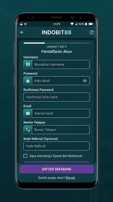 Cara Mudah Buat Akun Baru di indobit88